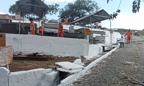 Prefeitura de VR prepara Cemitério Municipal para receber visitantes no Dia de Finados